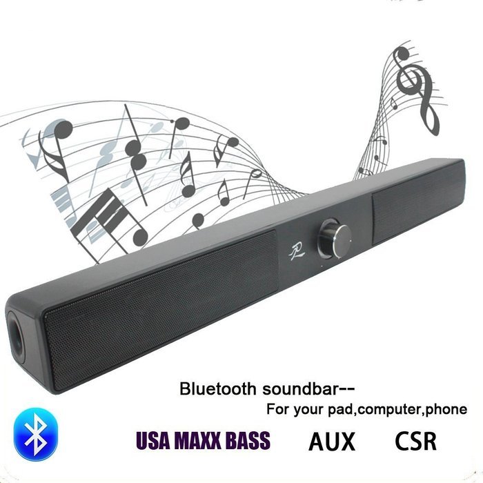 Lp Mini 20-inch Slim Powered Bluetooth Sounder Bar With Build in 4 Speakers Inside, Subwoofer Soundbar Speaker... N3