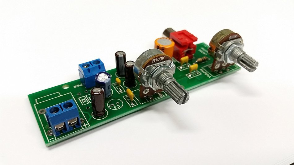 LM386 Audio Amplifier Kit (2 Pin IN / RCA OUT) N2