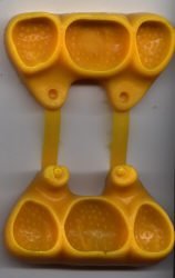 3-D Marzipan Strawberry Mold