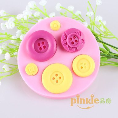 Y&XL&H Button Fondant Cake Chocolate Silicone Molds,Decoration Tools Bakeware N2