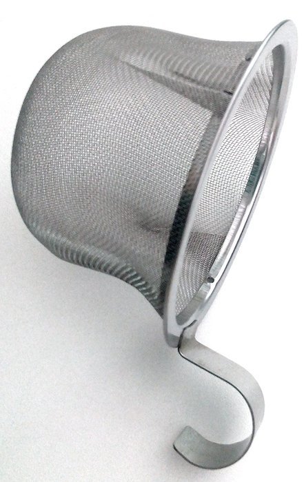 Double Wall Ceramic Tea Cup with Infuser & Lid - Perfect single 12 oz cup brewing system - The Strainer makes... N3
