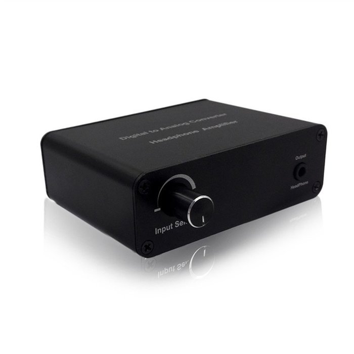 BESTI-FIRE Digital to Analog audio Converter Headphone Amplifier Support Toslink / SPDIF or Coaxial Digital Audio...