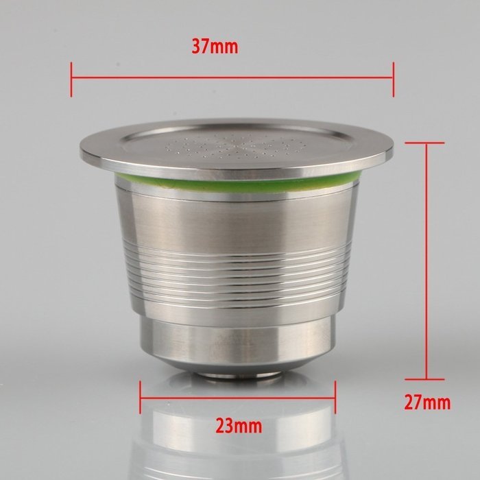 VERY100 Permanent Coffee Filter - NEW Stainless Steel Compatible For Nespresso Machine - Clever Innovative Coffee... N4