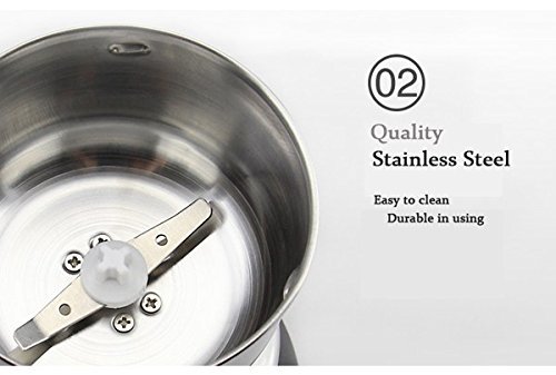 220V-240V Household Electric Bean Food Coffee Grinding Machine Grinder Miller Pulverizer N4