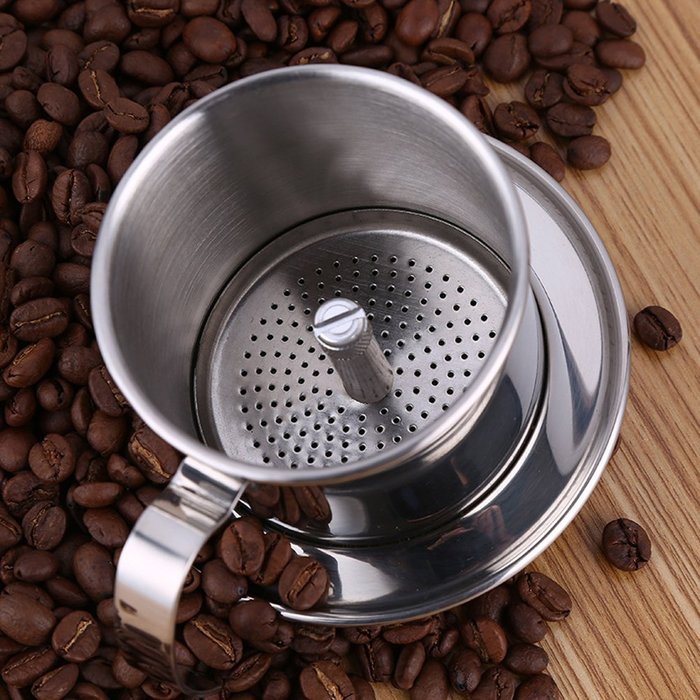 Meiruian Pour Over Coffee Filter for Stainless Steel Cups ,Travel Mugs N3