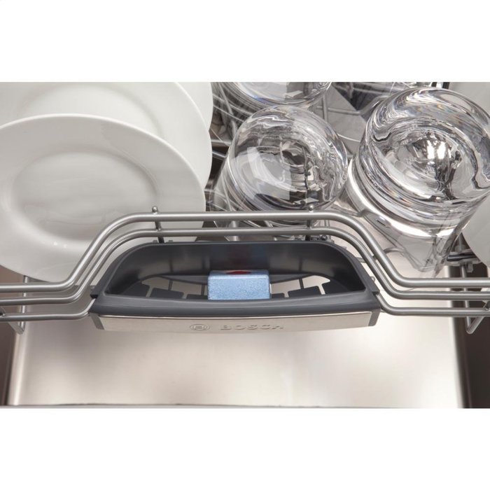 Bosch 300 Series SHE53T55UC 24" 15 Place Setting Built In Recessed Handle Dishwasher In Stainless Steel N6