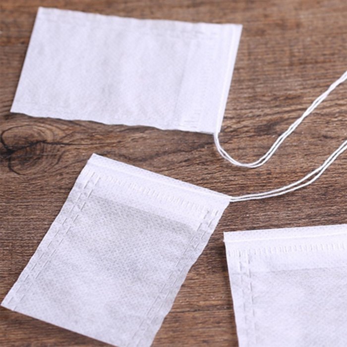 Gosear 100 PCS Disposable Tea Bag Drawstring Seal Filter Tea Bag 5.5 x 7cm N5