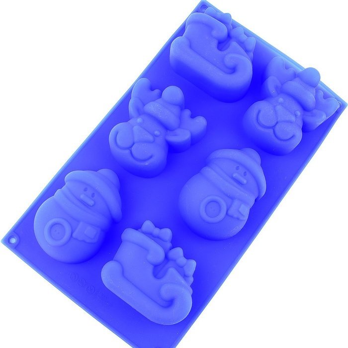 Chawoorim silicone molds christmas decorations - Silicone Muffin Cups Handmade Soap Molds Biscuit Chocolate Ice... N12
