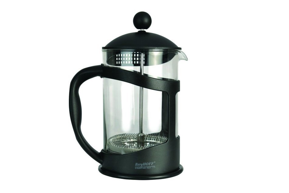 Coffee Tea Plunger in Black N2