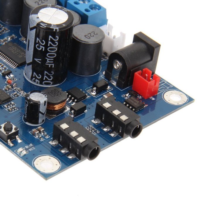 Alloet New TS-BTP2502 60W+60W Bluetooth 4.1 Wireless Audio Radio AUX Amplifier Board N9
