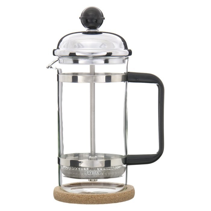 G&H Tea Services 2-Cup Tea Press North Bank, Chrome N5