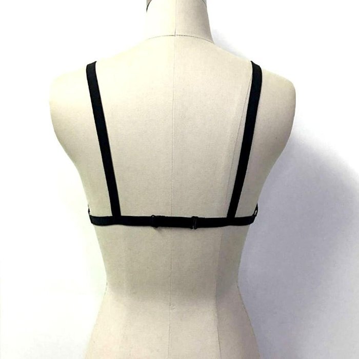 Underwear, PHOTNO Alluring Womens Harness Bra Elastic Cage Bra Strappy Hollow Out Bra Bustier N16