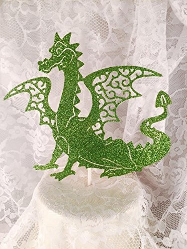 Dragon Themed Party - Cake and Cupcake Toppers N4