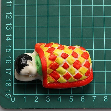 Sher Baby Asleep Chocolate Silicone Molds,Cake Molds,Soap Molds,Decoration Tools Bakeware N5