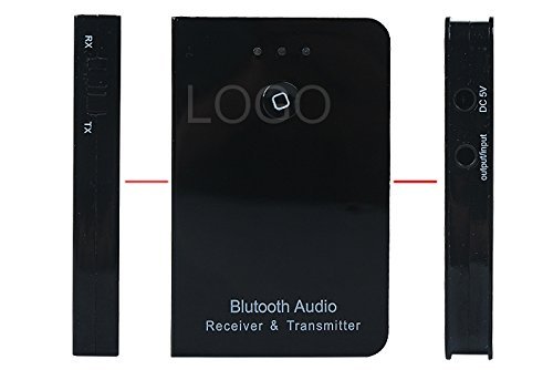 Enjoydeal Fashion Amazing Black 2-in-1 Bluetooth Audio Receiver and Transmitter N6