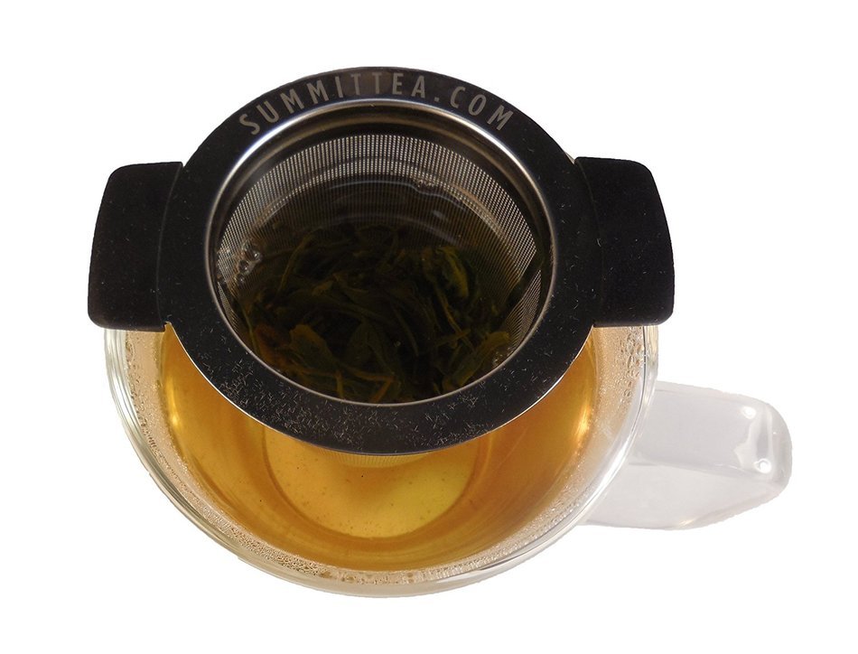 Summit Tea Best Medium Tea Infuser &ndash; Premium Stainless Steel Medium Tea Strainer Basket with Extra Fine Mesh and... N2