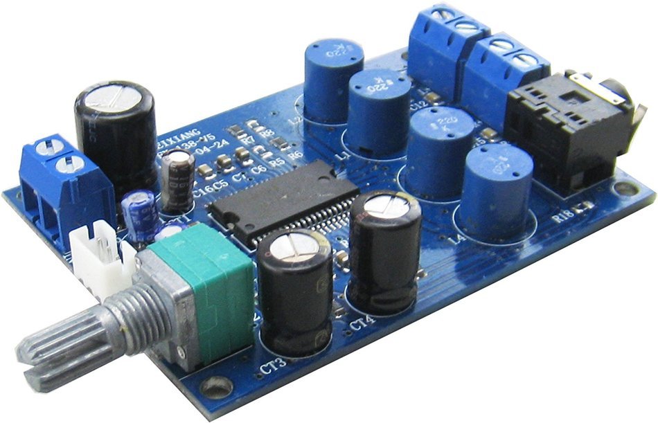 Yeeco 2CH Dual-channel 20W+20W DC9 -14V TA2024 Power Digital Amplifier Board Audio Stereo Amplifier Power Amp... N2