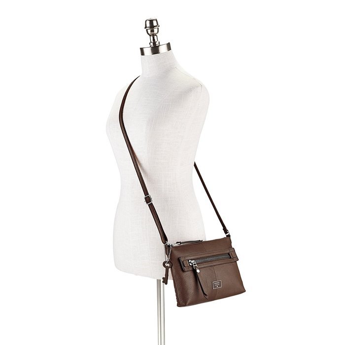 Fossil Dawson Crossbody Espresso ZB6577206 N2