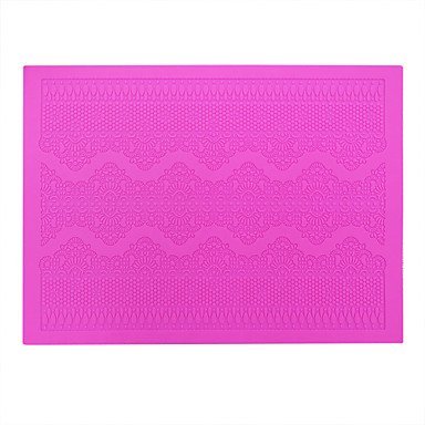 Sher Cake Lace Mold, Silicone Lace Moulds,Fondant Silicone Molds For Cake Decorating N3