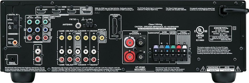 Onkyo HT-S3300 5.1-Channel Home Theater Receiver and Speaker Package (Black) (Discontinued by Manufacturer) N3