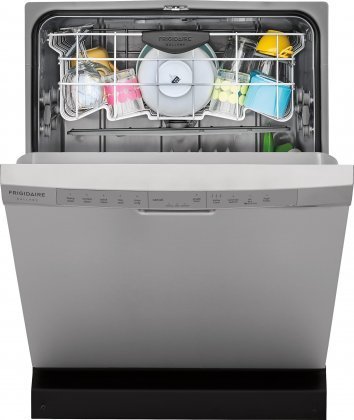 Frigidaire FGCD2444SA 24" Built In Full Console Dishwasher with 5 Wash Cycles, in Stainless Steel with Matching... N4
