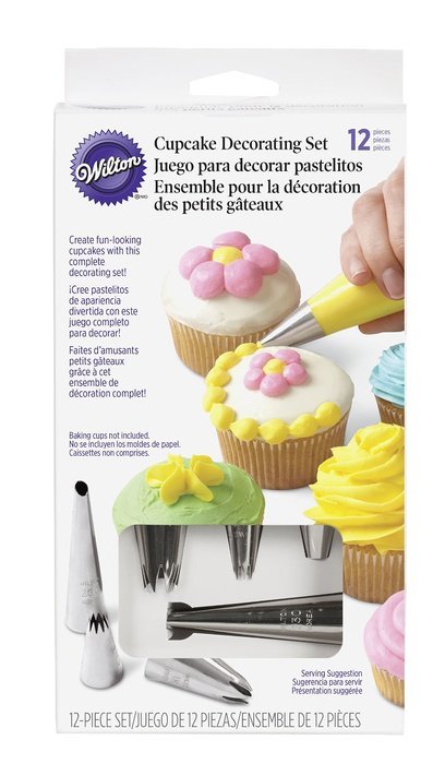 Wilton 2104-6667 12-Piece Cupcake Decorating Set