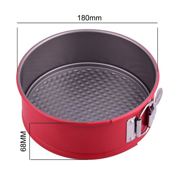 Per Nonstick Leak-proof Tight Springform Cake Pan Bakeware Cupcake Cheesecake Mold Baking Tool N6