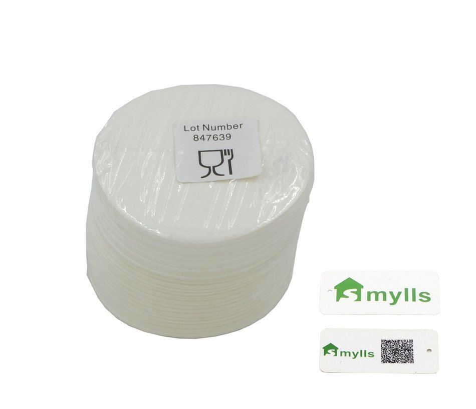 SMYLLS Replacement Filters for Aeropress(350 Counts) (White) N2