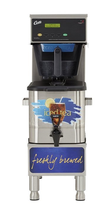 Wilbur Curtis G3 Tea Brewer 3.0 Gallon Low Profile Tea Brewer With Tco308 Tea Dispenser - Commercial Tea Brewer...