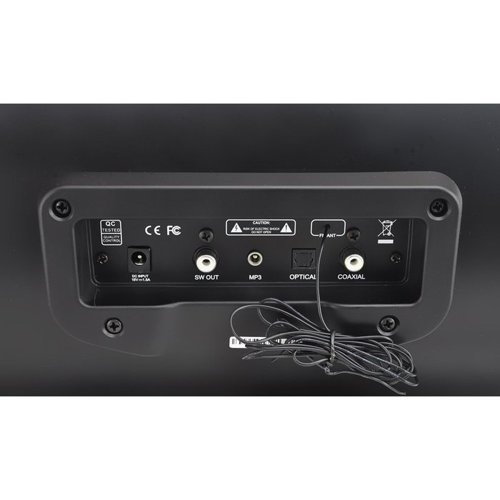 PYLE PSBV320BT Bluetooth Digital Soundbar Speaker System with FM Radio & Remote Control N3