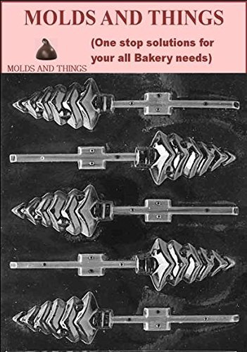Molds and Things Christmas Tree Lolly Chocolate Candy Mold