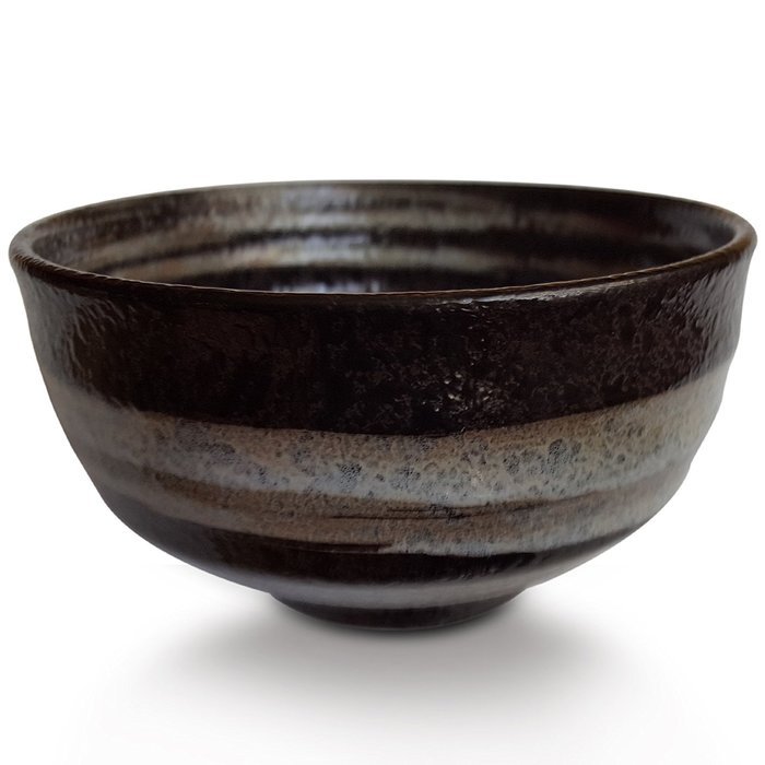 Crazy Dave's Matcha, Handcrafted Nagoya Matcha Bowl, Tea Ceremony Chawan, Tenmoku Glaze Edition, 300 Ml (10 Ounces... N4