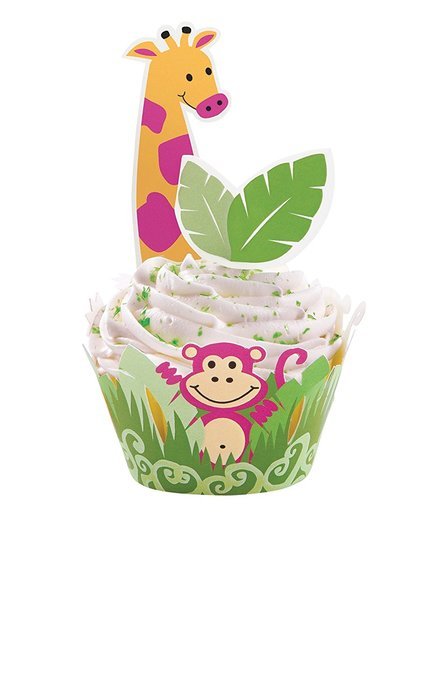 Wilton Wheels Cupcake Wraps'n Pix, 12 Count N2