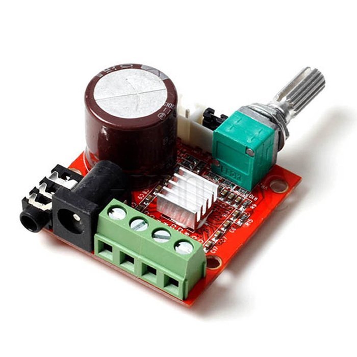 HiLetgo Mini Hi-Fi PAM8610 Audio Stereo Amplifier 2X10W Dual Channel D Class Module N2