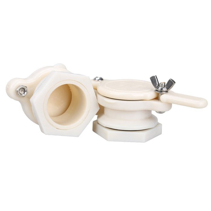 Honey Gate Valve - SODIAL(R) 2pcs Nylon Honey Gate Valve Honey Extractor Honey Tap N5