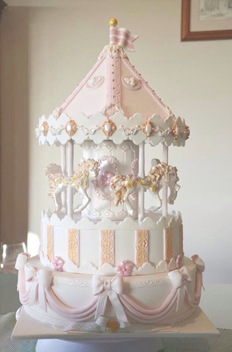 Yunko Carousel Horse Cake Decorating Tools Silicone Fondnt Mold Chocolate Candy Sugar Mould Unicorn Shape N3