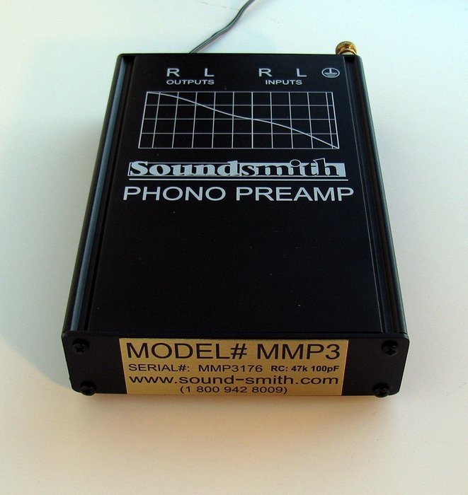 Soundsmith MMP3 Flagship Hi-end Low Noise MM Phono Preamp- Extrnal Power Supply by SoundSmith N2