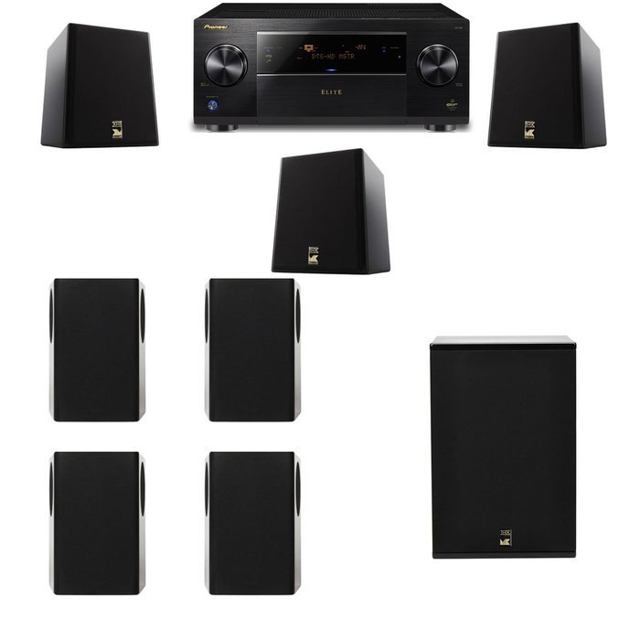 M&K Sound S150II Loudspeaker 7.1 X12 Pioneer Elite SC-89