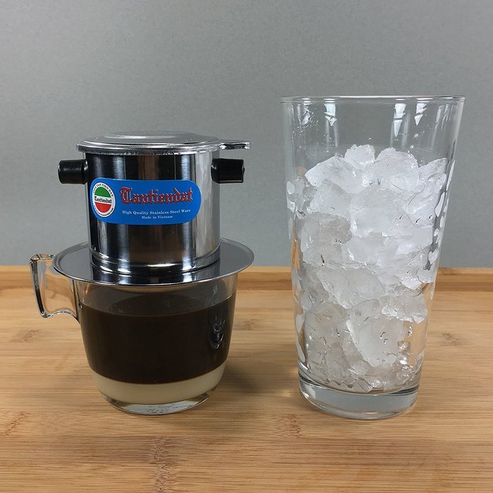 Vietnamese Coffee Filter 11oz (Large) - Stainless Steel Drip Brewer N6