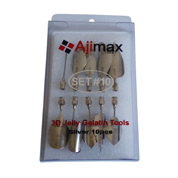 Gelatin Art Tools - 3D Jelly Cake Tools Create Amazingly Beautiful 3D Cakes Free PDF Files Online Download Formula... N27