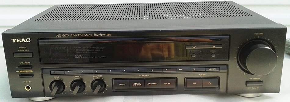 Teac AG-620 FM/AM Stereo Receiver N2