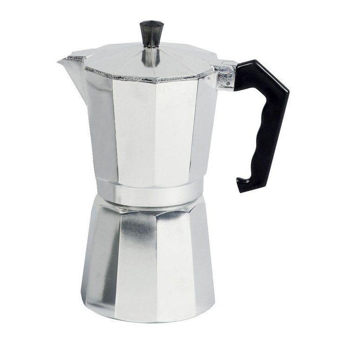 My Basics-Germany Aluminum Stovetop Espresso Maker 6 Cup