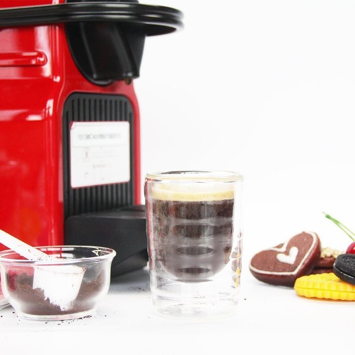 RECAPS Empty Nespresso Coffee Capsule Disposable Nespresso Capsules (240pcs) + Self Adhesive Aluminium Sticker... N5