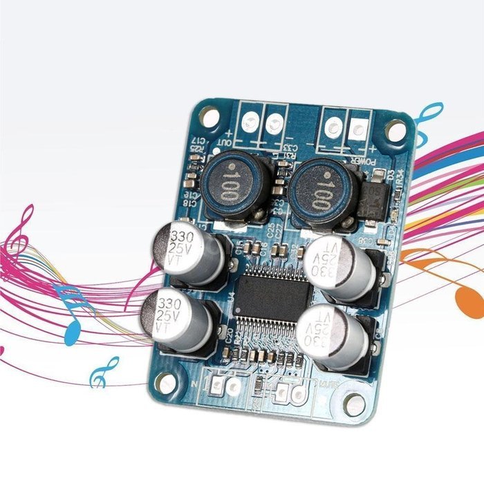 TPA3118 BTL 60W Mono Digital Audio Power Amplifier Board Module DC 12V-24V N3