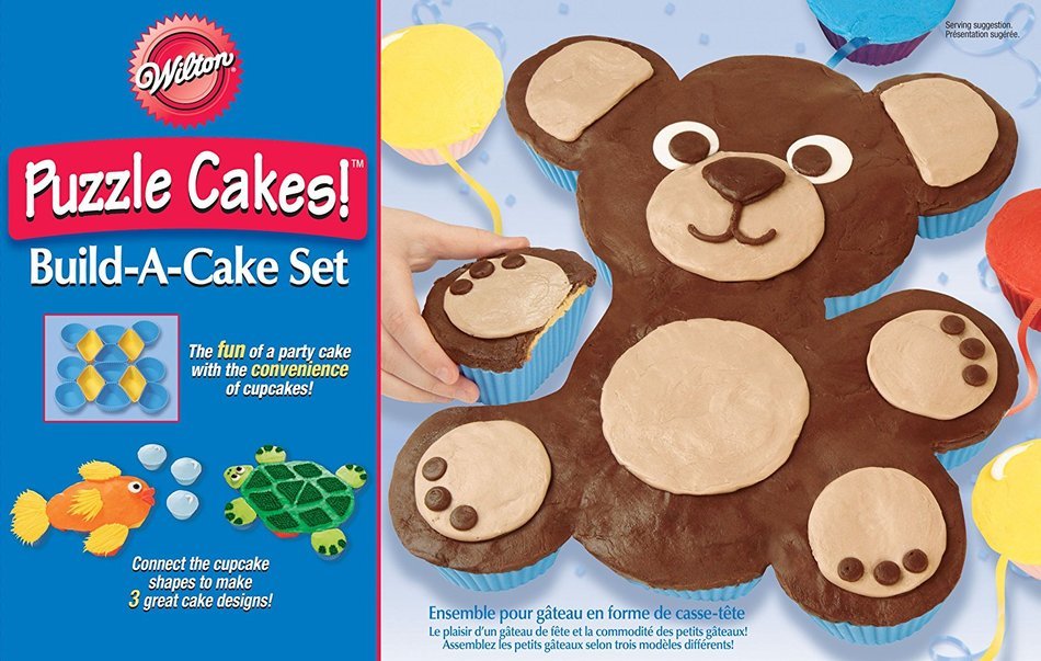 Animal Puzzle Cakes! Build-A-Cake Set