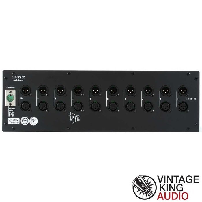 API 500VPR 10 Slot Rack w/PSU N2 free image download