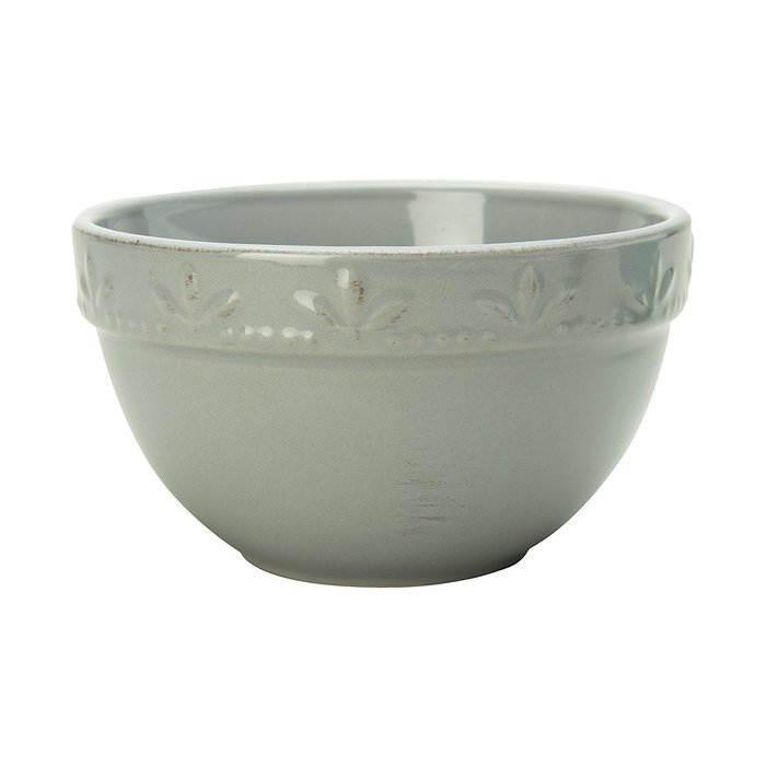 Signature Housewares Sorrento Collection 30 oz Utility Bowl, Gray