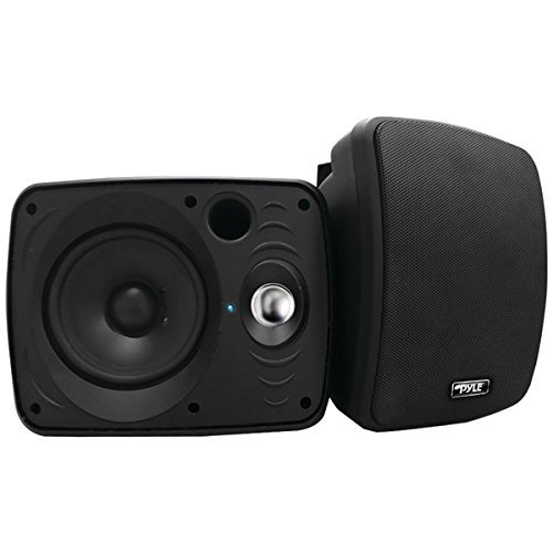 PYLE HOME PDWR64BTB 6.5" Indoor/Outdoor 800-Watt Bluetooth(R) Speaker System (Black)