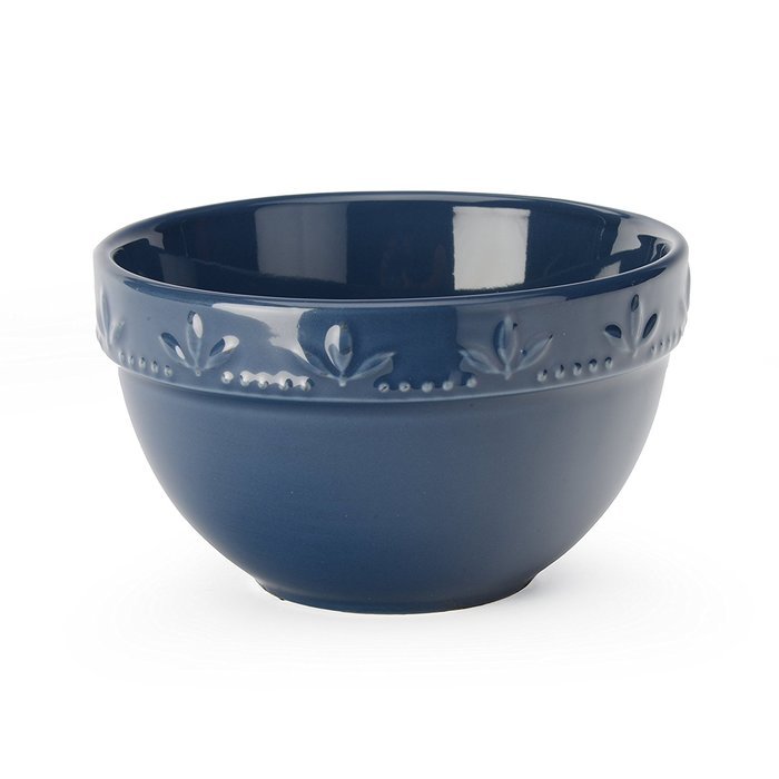 Signature Housewares Sorrento Collection 30 oz Utility Bowl, Gray N4