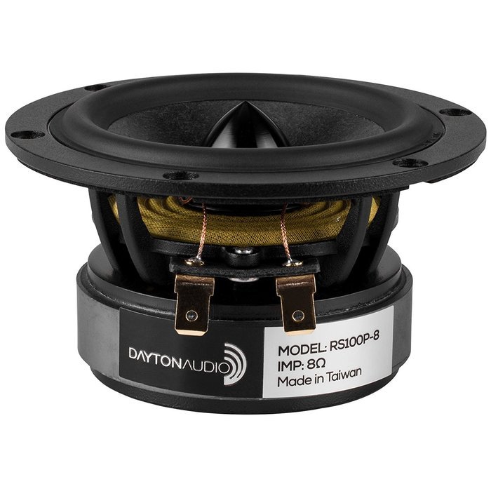 Dayton Audio RS100P-8 4" Reference Paper Midwoofer 8 Ohm N3